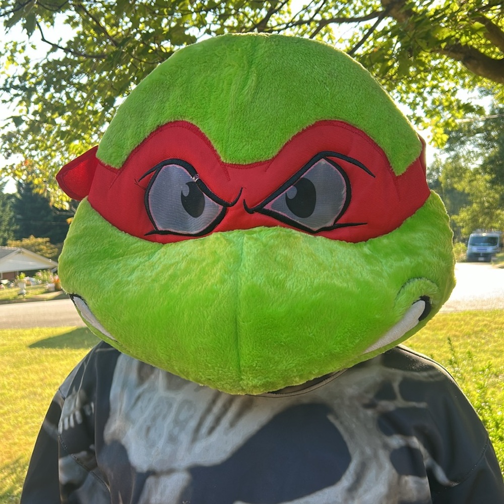 Raphael, Teenage Mutant Ninja Turtles Head Costume,by Big Greeter Heads & DanDee